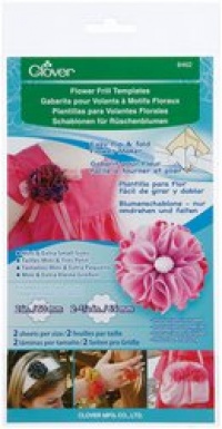 Clover Flower Frill Templates, X-Small and Mini Sizes Clover Flower Frill Templates, X-Small and Mini Sizes