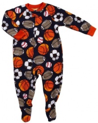 Carter's Boys Sports Fleece Footed Pj's 2t-5t (2t) Carter's Boys Sports Fleece Footed Pj's 2t-5t (2t)