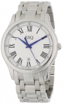 ESQ by Movado Men's 07301386 Filmore Stainless-Steel Silver Roman Dial Watch ESQ by Movado Men's 07301386 Filmore Stainless-Steel Silver Roman Dial Watch