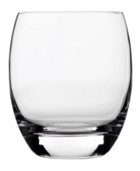Smart style and sound construction make Crescendo double old-fashioned glasses sing. A simply sleek silhouette for anytime enjoyment is crafted in Luigi Bormioli's SON.hyx, a revolutionary glass that's guaranteed to resist chipping and discoloration for 25 years. Smart style and sound construction make Crescendo double old-fashioned glasses sing. A simply sleek silhouette for anytime enjoyment is crafted in Luigi Bormioli's SON.hyx, a revolutionary glass that's guaranteed to resist chipping and discoloration for 25 years.