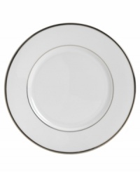 Pure refinement simply stated, the Mikasa Cameo Platinum dinnerware and dishes collection is shear elegance in classic form. Dazzling white china is delicately embellished with platinum band detailing. The understated style of this bread and butter plate works as well with other patterns as it does with the coordinating collection. Pure refinement simply stated, the Mikasa Cameo Platinum dinnerware and dishes collection is shear elegance in classic form. Dazzling white china is delicately embellished with platinum band detailing. The understated style of this bread and butter plate works as well with other patterns as it does with the coordinating collection.