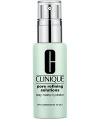 After mattifying instantly, this oil-free formula supplies needed hydration while curbing excess oil and shine for 8 hours. Even T-Zones feel fresh and stay comfortably matte. Instantly refines the look of pores with unique light-scattering optics. Over time, pores seem smaller. Non-acnegenic. Spread over cleansed face twice daily after 3-Step and Pore Refining Solutions Correcting Serum. 1.7 oz.