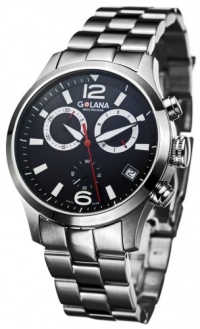 Golana Swiss Men's AE200-2 Aero Pro 200 Quartz Chronograph Watch Golana Swiss Men's AE200-2 Aero Pro 200 Quartz Chronograph Watch