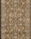 Area Rug 2x7 Runner Traditional Brown Color - Momeni Belmont Rug from RugPal