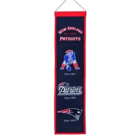 NFL New England Patriots Heritage Banner NFL New England Patriots Heritage Banner