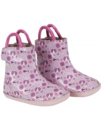 Her lucky charm. Good things will come her way no matter what the weather in these fun ladybug Robeez rain boots designed for comfort and muscle development. Her lucky charm. Good things will come her way no matter what the weather in these fun ladybug Robeez rain boots designed for comfort and muscle development.