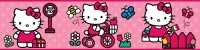 ROOMMATES RMK1737BCS Hello Kitty The World of Hello Kitty Peel and Stick Border ROOMMATES RMK1737BCS Hello Kitty The World of Hello Kitty Peel and Stick Border