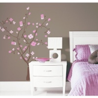 ROOMMATES RMK1555GM Spring Blossom Peel & Stick Giant Wall Decal ROOMMATES RMK1555GM Spring Blossom Peel & Stick Giant Wall Decal