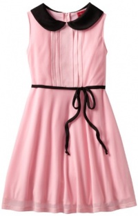 Ruby Rox Kids Girls 7-16 Flowing Shirt Dress, Pink/Black, X-Large Ruby Rox Kids Girls 7-16 Flowing Shirt Dress, Pink/Black, X-Large