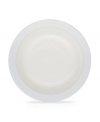 Full of possibilities, this ultra-versatile pasta bowl from Noritake's collection of Colorwave white dinnerware is crafted of hardy stoneware with a half glossy, half matte finish in pure white. Mix and match with square and coupe shapes or any of the other Colorwave dinnerware shades.