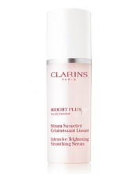 Clarins Bright Plus Serum provides a flawless complexion that glows with a youthful radiance. Minimizes the appearance of dark spots and helps prevent their reappearance. Helps firm facial features, smoothes away fine lines. Illuminates the complexion, restores healthy-looking glow to skin. Enriched with a combination of Sea Lily and Alchemilla extracts to provide optimal protection against dark spots. Formulated with a combination of raspberry extract, biotin and highly stable Vitamin C that reduces melanin. Finished with Oat Sugars to smooth skin. Clarins Bright Plus Serum provides a flawless complexion that glows with a youthful radiance. Minimizes the appearance of dark spots and helps prevent their reappearance. Helps firm facial features, smoothes away fine lines. Illuminates the complexion, restores healthy-looking glow to skin. Enriched with a combination of Sea Lily and Alchemilla extracts to provide optimal protection against dark spots. Formulated with a combination of raspberry extract, biotin and highly stable Vitamin C that reduces melanin. Finished with Oat Sugars to smooth skin.