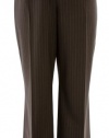 Jones New York Truffle Multi Easy Care Classic Fit Straight Leg Trouser Pant 18W