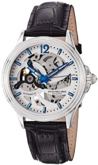 Stuhrling Original Men's 170.33152 Classic Delphi Helix Automatic Skeleton Silver Tone Watch Stuhrling Original Men's 170.33152 Classic Delphi Helix Automatic Skeleton Silver Tone Watch