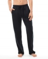Maintain your sporty-look throughout the day with these bold pajama pants from Calvin Klein.