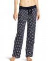 Nautica Sleepwear Women's Waffle Knit Dot Pant