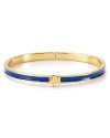 Simply styled, this bangle is just the bright touch, detailed with kate spade new york's signature.