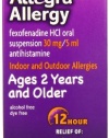 Allegra Childrens 12 Hour Allergy Relief, 4-Ounce