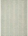 Area Rug 8x10 Rectangle Contemporary Chevron Leaves Color - Safavieh Martha Stewart Rug from RugPal