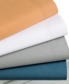 Comfort & quality! This bar III™ sheet set is crafted with 220-thread count cotton for superior softness and twill construction for solid durability.