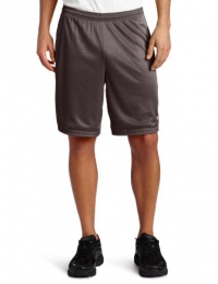 Champion Men's Long Mesh Short With Pockets,Granite Heather,LARGE Champion Men's Long Mesh Short With Pockets,Granite Heather,LARGE