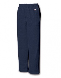 Champion Youth EcoSmart Open Bottom Sweatpants, NAVY, Medium Champion Youth EcoSmart Open Bottom Sweatpants, NAVY, Medium