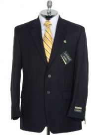 Ralph Lauren Mens 2B Navy Stripe Wool Sport Coat Jacket- Size 36S Ralph Lauren Mens 2B Navy Stripe Wool Sport Coat Jacket- Size 36S
