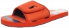 Polo Ralph Lauren Kids Waayler Slide Flip Flop (Toddler/Little Kid/Big Kid),Orange/Navy,5 M US Big Kid