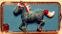 iPhashon 3D BLUE HORSE Leather Bling Case for iPhone 4 & iPhone 4S HIGH QUALITY Crystals Cover by iPhashon iPhashon 3D BLUE HORSE Leather Bling Case for iPhone 4 & iPhone 4S HIGH QUALITY Crystals Cover by iPhashon