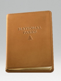 Visit the country's most delightful landmarks with this palm-friendly national park guide. Includes extensive park descriptions, travel tips, activities, fees, open dates, information on wildlife and landforms, telephone numbers and web sites--all binded by the soft calfskin cover. 206 pages total 52 journal writing pages in back Comes in gift box 3¼H X 5W Made in USA