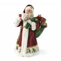 Department 56 Possible Dreams Merlot Christmas Santa, 10-Inch Department 56 Possible Dreams Merlot Christmas Santa, 10-Inch
