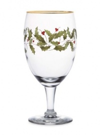Lenox Holiday Iced Beverage Glasses, Set of 4 Lenox Holiday Iced Beverage Glasses, Set of 4