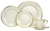 Lenox Eternal Gold-Banded Fine China 5-Piece Place Setting, Service for 1