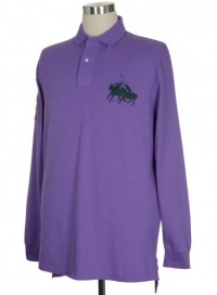 Polo Ralph Lauren Dual Match Player Shirt XLT Tall Mens Big Pony Purple X-Large Tall Polo Ralph Lauren Dual Match Player Shirt XLT Tall Mens Big Pony Purple X-Large Tall