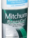 Mitchum Anti-Perspirant & Deodorant, Power Gel, Sensitive Skin, Fragrance Free, 2.25 oz (Pack of 6)