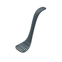 This ergonomic, ultra-convenient Joseph Joseph masher purees potatoes, squash or other veggies into a creamy consistency, then serves it up, making one less utensil to wash. This ergonomic, ultra-convenient Joseph Joseph masher purees potatoes, squash or other veggies into a creamy consistency, then serves it up, making one less utensil to wash.