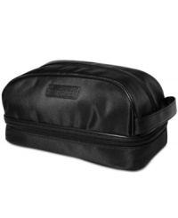 Carry your shave gear in style with this Perry Ellis Shave kit. Carry your shave gear in style with this Perry Ellis Shave kit.