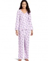 White Orchid Women's Gift Of Amethyst Pajama Set