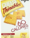 Fiber Gourmet Crackers, Cheese Thinables, 6 Ounce