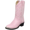 Durango Lil' Dusty Pink N Chrome Western Boot (Toddler/Little Kid)