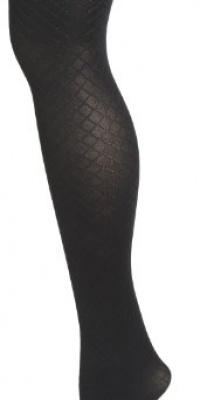 Hue Womens Textured Diamond Tight, Black, 4 Hue Womens Textured Diamond Tight, Black, 4