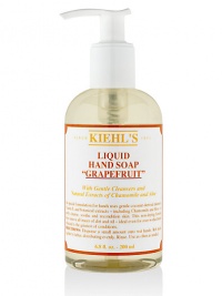 Our special formulation for hands uses gentle coconut-derived cleansers, Vitamin E, and botanical extracts - including Chamomile and Aloe - to gently cleanse, soothe and recondition skin. This non-drying formula helps remove all traces of dirt and oil - ideal even for over-worked hands subjected to the grimiest of conditions. 6.8 fl. oz. Our special formulation for hands uses gentle coconut-derived cleansers, Vitamin E, and botanical extracts - including Chamomile and Aloe - to gently cleanse, soothe and recondition skin. This non-drying formula helps remove all traces of dirt and oil - ideal even for over-worked hands subjected to the grimiest of conditions. 6.8 fl. oz.