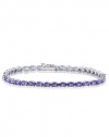 Effy Jewlery Sterling Silver Tanzanite Bracelet, 8.29 TCW