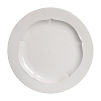 The gorgeously sculptural Evol china dessert plate makes a stunning setting for culinary creativity. The gorgeously sculptural Evol china dessert plate makes a stunning setting for culinary creativity.