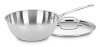 Cuisinart 735-24 Chef's Classic Stainless 3-Quart Chef's Pan with Cover Cuisinart 735-24 Chef's Classic Stainless 3-Quart Chef's Pan with Cover
