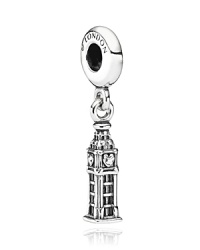 A timeless trinket to remind you of London, PANDORA's Big Ben charm shines in sterling silver. A timeless trinket to remind you of London, PANDORA's Big Ben charm shines in sterling silver.