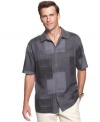 This Tommy Bahama silk shirt is designed to keep you comfortable and get you noticed.