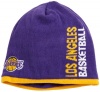 NBA Authentic Team Knit Hat - Ke98Z, Los Angeles Lakers, One Size , Los Angeles Lakers , Purple