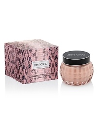 Nourish your skin with the velvety and sensuous Jimmy Choo Perfumed Shimmering Body Cream. This scintillating cream has a rich and moisturizing texture that leaves skin supple and subtly shimmering with the glamorous scent of Jimmy Choo Parfum Nourish your skin with the velvety and sensuous Jimmy Choo Perfumed Shimmering Body Cream. This scintillating cream has a rich and moisturizing texture that leaves skin supple and subtly shimmering with the glamorous scent of Jimmy Choo Parfum