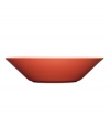 With a minimalist design and unparalleled durability, the Teema pasta bowl makes preparing and serving meals a cinch. Featuring a sleek, angled edge in rich terracotta-colored porcelain by Kaj Franck for Iittala.