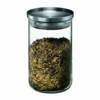BODUM Yohki 20-Ounce Glass Storage with Stainless Steel Lid BODUM Yohki 20-Ounce Glass Storage with Stainless Steel Lid